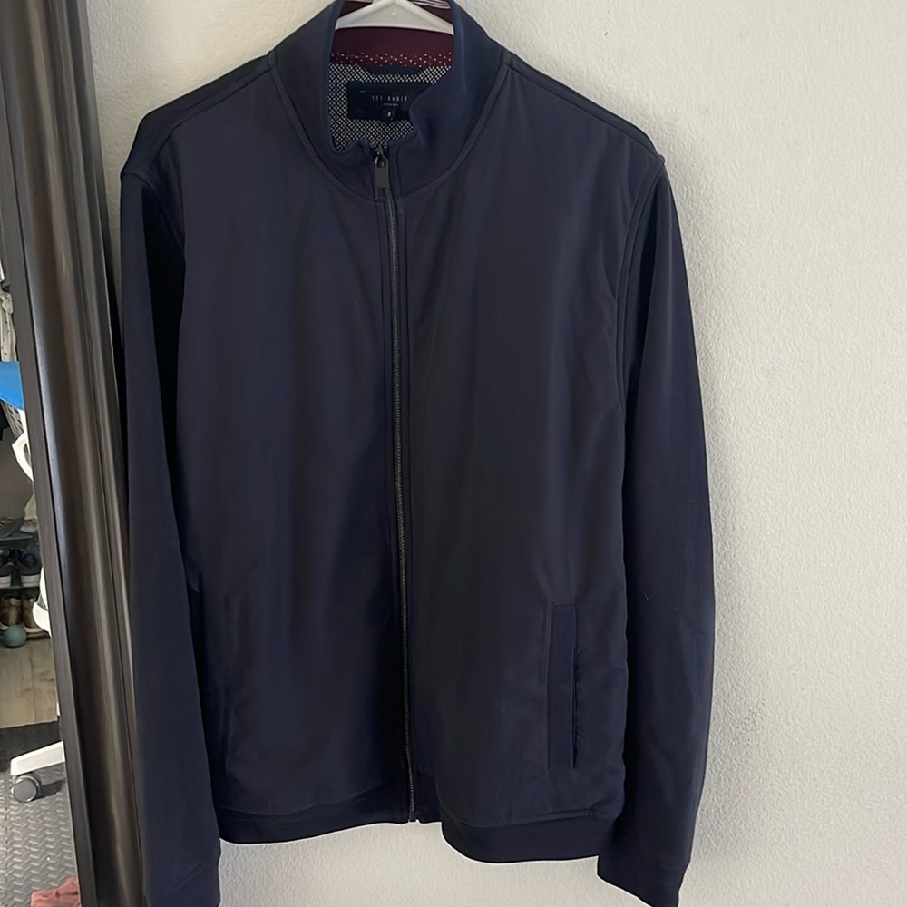 Ted baker bomber jacket in size 5 (fits like a large)